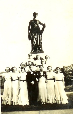 Steve Godek with Choir