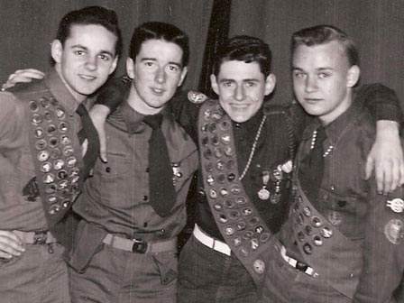 Les Fournier, Bob Harvey, Jerry Fournier, Earl Roberts