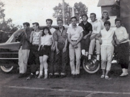Les Fournier with car club